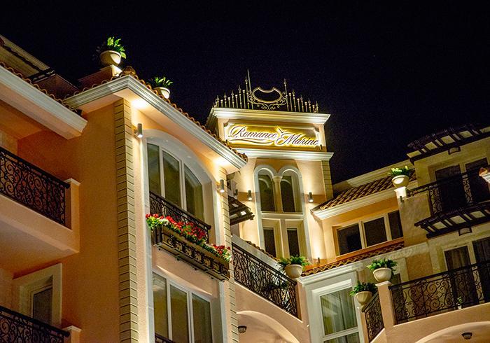Romance Marine Aparthotel Sunny Beach Exterior foto