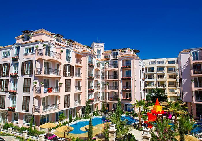 Romance Marine Aparthotel Sunny Beach Exterior foto