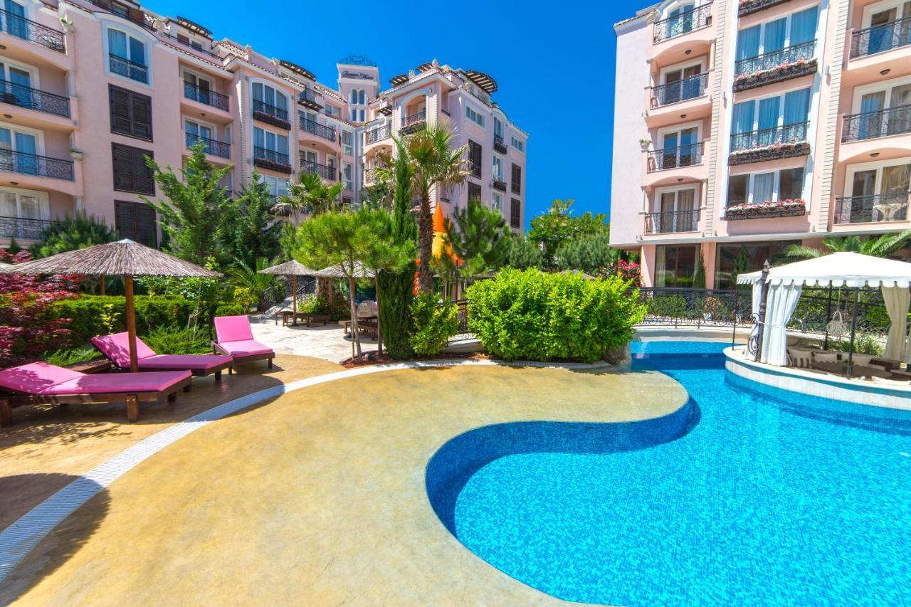 Romance Marine Aparthotel Sunny Beach Exterior foto
